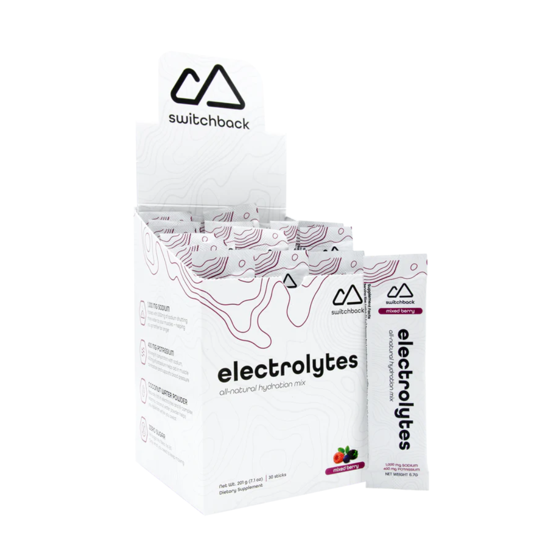 Switchback Electrolytes | Natural, High Sodium Formula