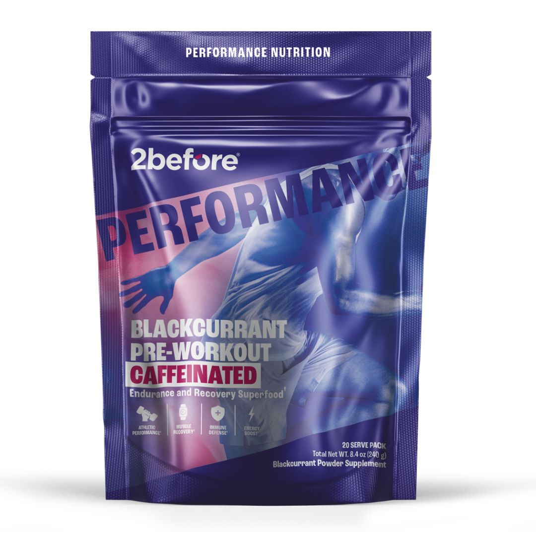 Multi-Serve Pack - Blackcurrant pre-workout (Caffeinated - 20 Servings)